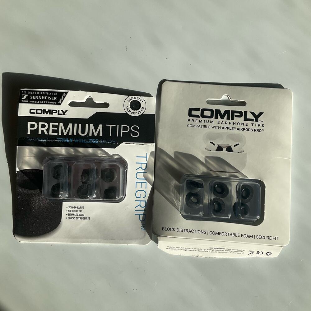 PREMIUM EARPHONE TIPS COMPATIBLE WITH APPLE® AIRPODS PRO™M, Black